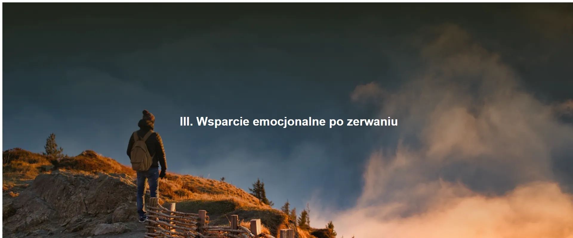 Wsparcie emocjonalne po zerwaniu